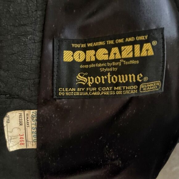 Vintage Borgazia Sportowne Faux Fur Heavy Winter Coat/Jacket Size Large - Picture 8 of 10